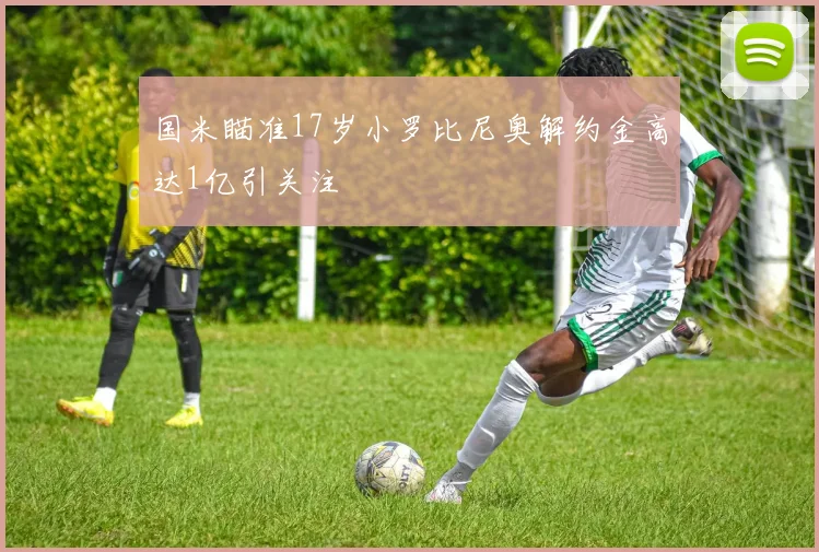 国米瞄准17岁小罗比尼奥解约金高达1亿引关注